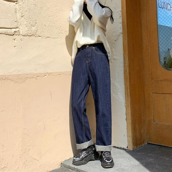 woman jeans high waist clothes wide leg denim clothing blue streetwear vintage quality 2020 fall fashion harajuku straight pants
woman jeans high waist clothes wide leg denim clothing blue streetwear vintage quality 2020 fall fashion harajuku straight pants