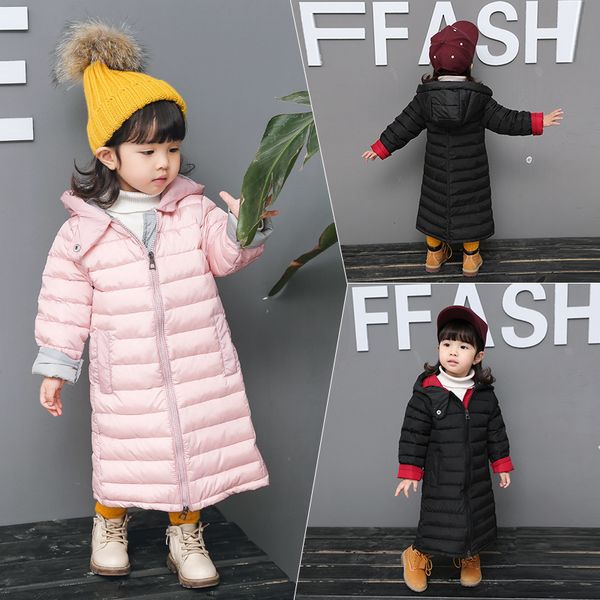girl's down cotton padded jacket 1 autumn and winter thickened 3 coats 2 baby children's clothes, Blue;gray 
girl's down cotton padded jacket 1 autumn and winter thickened 3 coats 2 baby children's clothes, Blue;gray