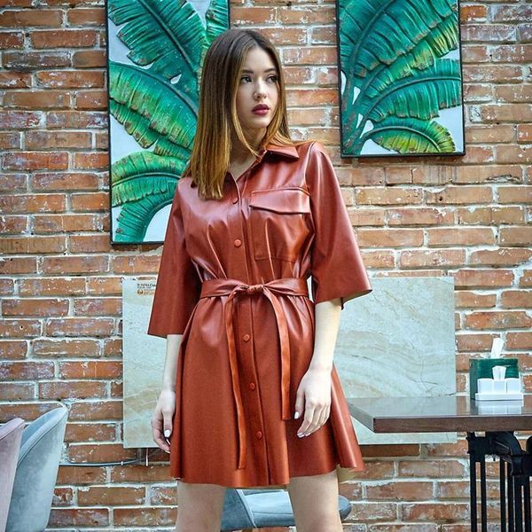 women vintage front button sasges a-line party dress three quarter sleeve turn down collar solid dress 2021 spring fashion1, Black;gray
women vintage front button sasges a-line party dress three quarter sleeve turn down collar solid dress 2021 spring fashion1, Black;gray