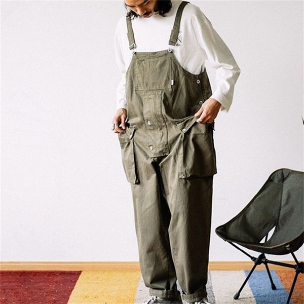 streetwear men fashion harajuku suspender jumpsuit loose straight pants men pocket bib men's overalls casual trousers jumpsuits 201110, Black
streetwear men fashion harajuku suspender jumpsuit loose straight pants men pocket bib men's overalls casual trousers jumpsuits 201110, Black