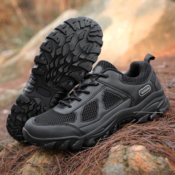 nine o'clock outdoor men's hiking boots mesh mountaineering shoes light breathable anti-skid trekking sneakers black large size
nine o'clock outdoor men's hiking boots mesh mountaineering shoes light breathable anti-skid trekking sneakers black large size