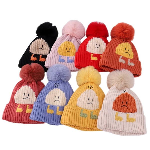 baby winter knit hat, soft warm beanie cap with cute cartoon rice ball print for boys girls, Blue;gray
baby winter knit hat, soft warm beanie cap with cute cartoon rice ball print for boys girls, Blue;gray