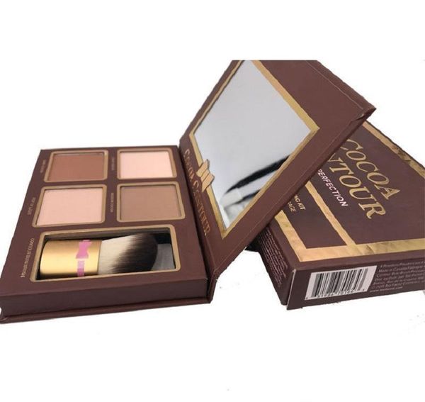 in stock cocoa contour kit highlighters palette nude color cosmetics face concealer makeup chocolate eyeshadow with contour buki brush
in stock cocoa contour kit highlighters palette nude color cosmetics face concealer makeup chocolate eyeshadow with contour buki brush