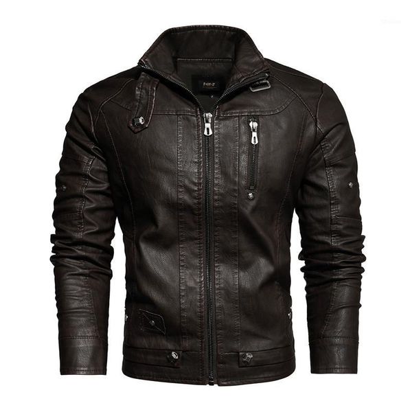 men's fur & faux men's leather jacket of pu european and american wind restoring ancient ways1, Black
men's fur & faux men's leather jacket of pu european and american wind restoring ancient ways1, Black