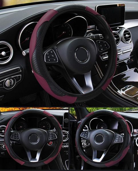 car steering wheel cover breathable anti slip pu leather steering covers suitable 37-38cm car auto decoration accessories1
car steering wheel cover breathable anti slip pu leather steering covers suitable 37-38cm car auto decoration accessories1