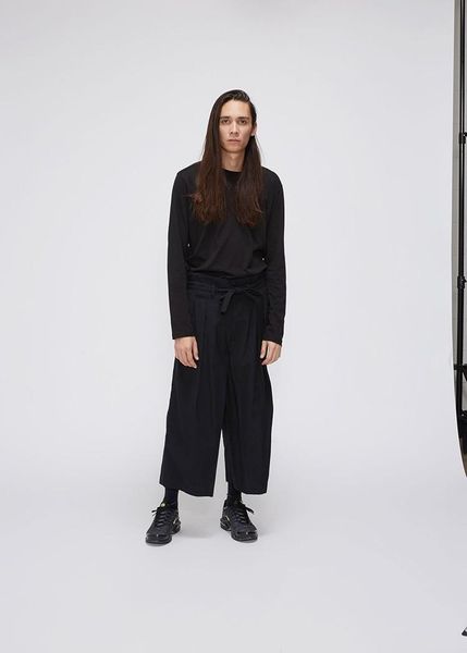 men's pants clothing hair stylist dj fashion hip hop loose casual wide leg culotte plus size costumes, Black
men's pants clothing hair stylist dj fashion hip hop loose casual wide leg culotte plus size costumes, Black