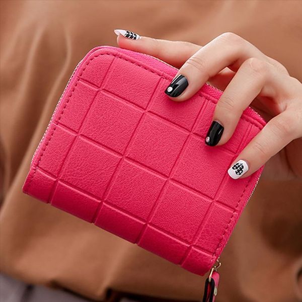 carteras 2019 new fashion womens purse card holder women small wallet zipper clutch coin purse female bag portefeuille femme, Red;black
carteras 2019 new fashion womens purse card holder women small wallet zipper clutch coin purse female bag portefeuille femme, Red;black