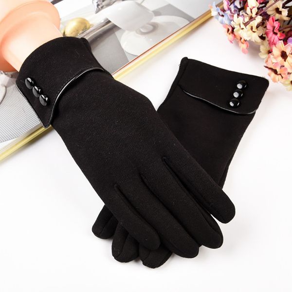 newfashion cuff 2020 women's keep spring new soft lining button decoration warm winter gloves women #11
newfashion cuff 2020 women's keep spring new soft lining button decoration warm winter gloves women #11