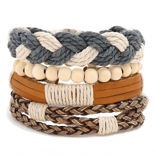selling wooden bead combination cowhide suit men's knitting diy leather hand diy bracelet bracelet rope xsz2k, Golden;silver
selling wooden bead combination cowhide suit men's knitting diy leather hand diy bracelet bracelet rope xsz2k, Golden;silver