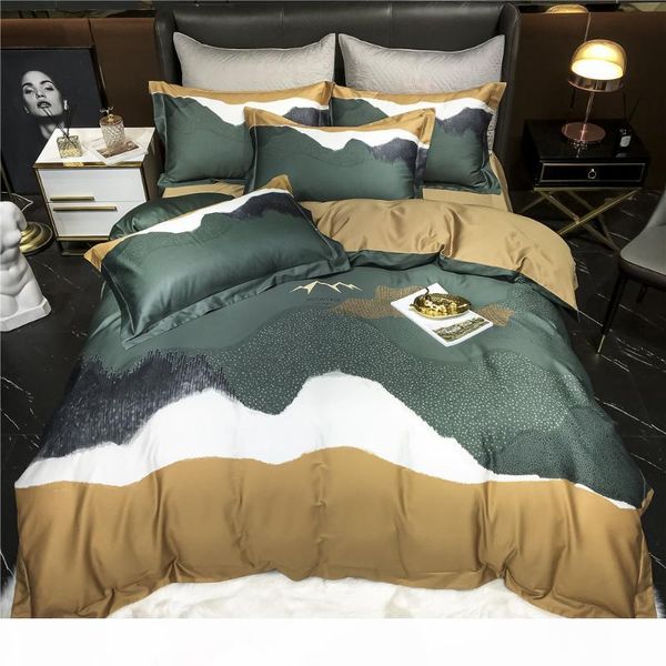 4 piece abstract landscape mountain bedding set king size bedclothes 100s egyptian cotton bed linen sateen patchwork duvet cover
4 piece abstract landscape mountain bedding set king size bedclothes 100s egyptian cotton bed linen sateen patchwork duvet cover