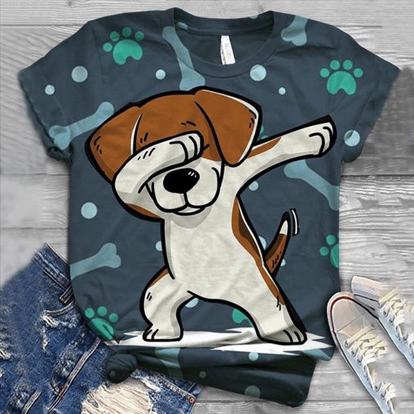 h40 cute cartoon dog print t shirt women plus size women short sleeve o neck tee t shirt streetwear harajuku tshirt, White
h40 cute cartoon dog print t shirt women plus size women short sleeve o neck tee t shirt streetwear harajuku tshirt, White