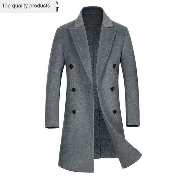 2020 european double breasted coats man winter wool trench coat gray long sleeve male overvoats outwear abrigo hombre 2341, Black
2020 european double breasted coats man winter wool trench coat gray long sleeve male overvoats outwear abrigo hombre 2341, Black