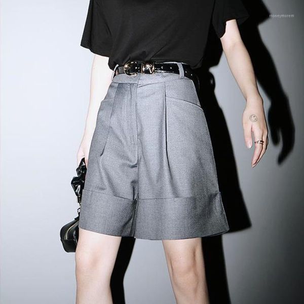 skirts women shorts fashion wide leg black grey summer short loose casual all match high waist 2021 arrival u1811
skirts women shorts fashion wide leg black grey summer short loose casual all match high waist 2021 arrival u1811