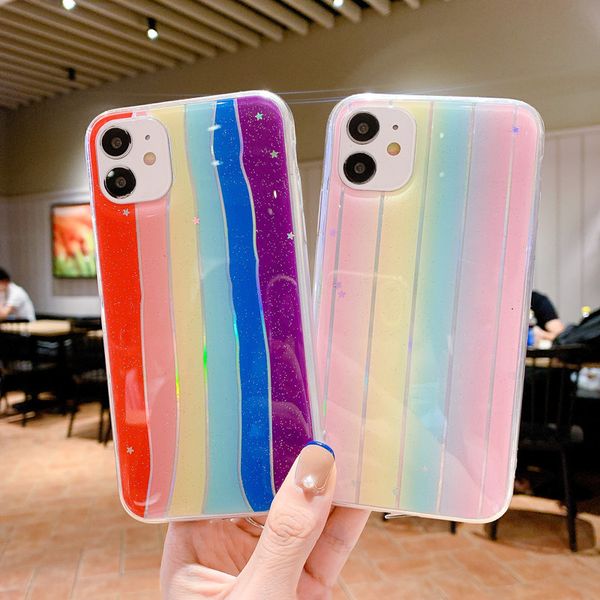 fashion laser rainbow gradient phone case for iphone 12 mini 12/12pro 12promax 11/11pro/11pro max protective sleeve back cover
fashion laser rainbow gradient phone case for iphone 12 mini 12/12pro 12promax 11/11pro/11pro max protective sleeve back cover