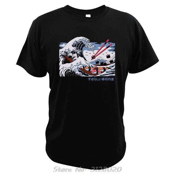 спорт суши t shirt канагава surf еды палочками мужчины хлопок тис лето с коротким рукавом японский укиё-э foodie tshirt
спорт суши t shirt канагава surf еды палочками мужчины хлопок тис лето с коротким рукавом японский укиё-э foodie tshirt