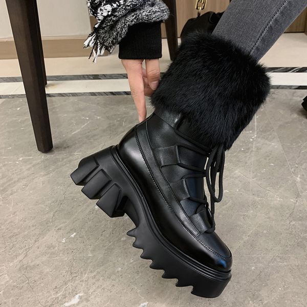 2020 russia winter snowboots genuine leather platform comfortable shoes warm fashion women's ankle boots 12ib, Black
2020 russia winter snowboots genuine leather platform comfortable shoes warm fashion women's ankle boots 12ib, Black