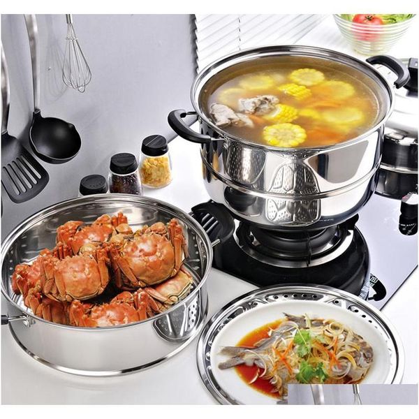 stainless steel 3 tier steamer steam pot cookware 30cm stainless jlljfq powerstore2012
stainless steel 3 tier steamer steam pot cookware 30cm stainless jlljfq powerstore2012