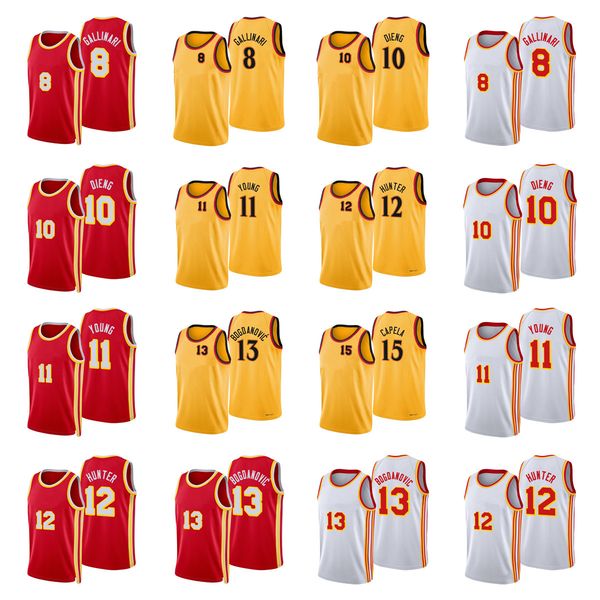 printed city basketball jerseys danilo 8 gallinari de'andre 12 hunter trae 11 young bogdan 13 bogdanovic gorgui 10 dieng jersey color w, Black;red
printed city basketball jerseys danilo 8 gallinari de'andre 12 hunter trae 11 young bogdan 13 bogdanovic gorgui 10 dieng jersey color w, Black;red