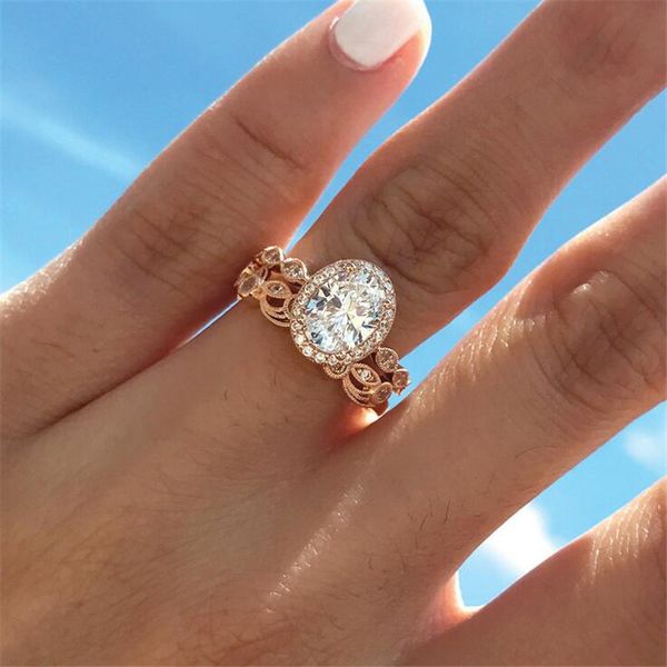 new arrival vintage fashion jewelry 925 sterling silver&rose gold fill oval cut white z cz diamond women wedding bridal ring set gift, Slivery;golden
new arrival vintage fashion jewelry 925 sterling silver&rose gold fill oval cut white z cz diamond women wedding bridal ring set gift, Slivery;golden