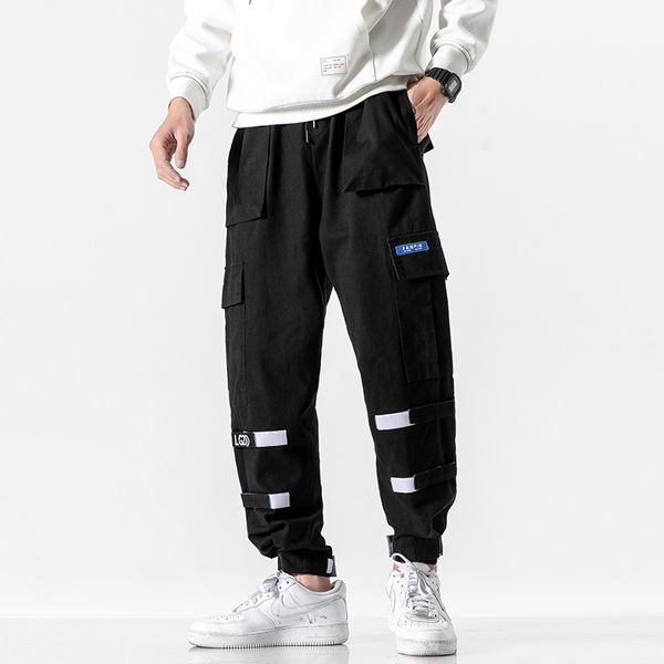 2021 new hip hop streetwear cargo black fall pocket fashionable runners sweatpants male sweat pants q3v0
2021 new hip hop streetwear cargo black fall pocket fashionable runners sweatpants male sweat pants q3v0