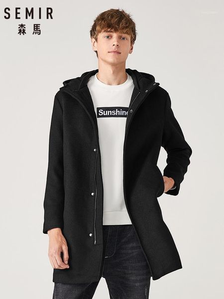 semir men hooded coat long 2019 winter new korean woolen wool warm jacket male business outwear clothes1, Tan;black
semir men hooded coat long 2019 winter new korean woolen wool warm jacket male business outwear clothes1, Tan;black