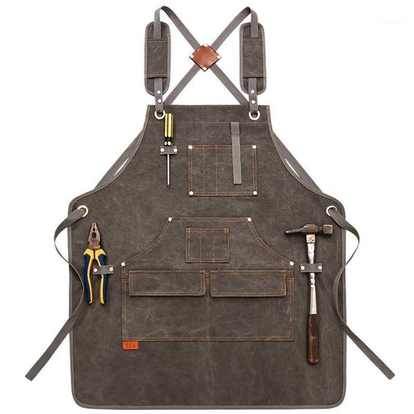bbq canvas apron bib chef kitchen apron for women men painter barista bartender pockets home barber cafe restaurant tool aprons1
bbq canvas apron bib chef kitchen apron for women men painter barista bartender pockets home barber cafe restaurant tool aprons1