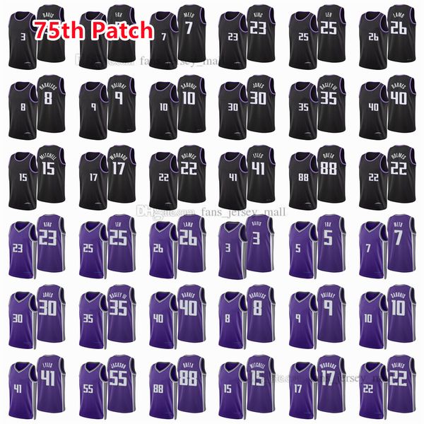printed 75th patch city basketball jerseys de'aaron 5 fox harrison 40 barnes domantas 10 sabonis richaun 22 holmes jeremy 26 lamb 9 hol, Black;red
printed 75th patch city basketball jerseys de'aaron 5 fox harrison 40 barnes domantas 10 sabonis richaun 22 holmes jeremy 26 lamb 9 hol, Black;red