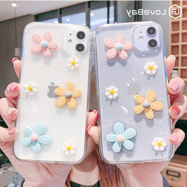 lov transparent glitter 3d flowers phone case for iphone 11 pro x xr xs max 8 7 6 6s plus bling floral soft silicone cover
lov transparent glitter 3d flowers phone case for iphone 11 pro x xr xs max 8 7 6 6s plus bling floral soft silicone cover