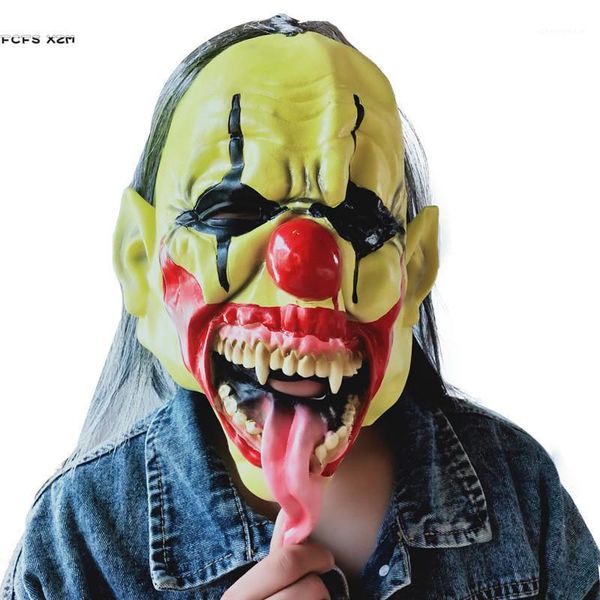 scary joker circus clown latex mask horrible halloween demon devil costume hood purim carnival parade cosplay party tricky props1
scary joker circus clown latex mask horrible halloween demon devil costume hood purim carnival parade cosplay party tricky props1