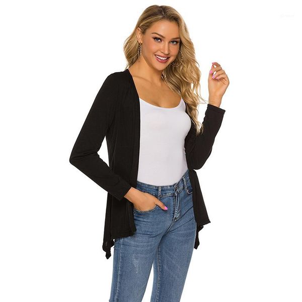 2020 new knit cardigan sweater knit women's summer autumn women's long-sleeved casual sweaters cardigan pull clothing femme1, White
2020 new knit cardigan sweater knit women's summer autumn women's long-sleeved casual sweaters cardigan pull clothing femme1, White