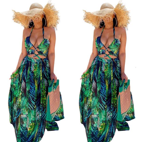 long hanging neck 2020 digital new printing fashion style big swing skirt dress, Black;gray
long hanging neck 2020 digital new printing fashion style big swing skirt dress, Black;gray