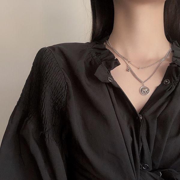 silver plated elephant smiling face ins hip hop dark necklace clavicle chain female fashion personality student
silver plated elephant smiling face ins hip hop dark necklace clavicle chain female fashion personality student