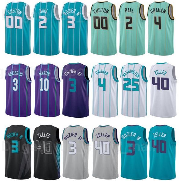 city earned edition printed basketball lamelo ball jersey 2 gordon hayward 20 terry rozier iii 3 devonte graham 4 purple blue green white, Black;red
city earned edition printed basketball lamelo ball jersey 2 gordon hayward 20 terry rozier iii 3 devonte graham 4 purple blue green white, Black;red
