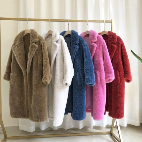 women's fur & faux luxury real jackets women sheep coat loose fashion warm thick 2021 winter outerwear parkas lapel female overcoats1, Black
women's fur & faux luxury real jackets women sheep coat loose fashion warm thick 2021 winter outerwear parkas lapel female overcoats1, Black