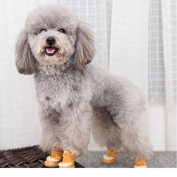 4pcs/set winter warm anti-slip pet shoes deerskin for small dogs cats chihuahua yorkie thick dog boo jlluyl
4pcs/set winter warm anti-slip pet shoes deerskin for small dogs cats chihuahua yorkie thick dog boo jlluyl