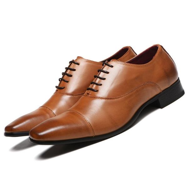 men's casual shoes stitching business leather shoes formal wear fashion leather low-cut tooling classic oxford, Black
men's casual shoes stitching business leather shoes formal wear fashion leather low-cut tooling classic oxford, Black