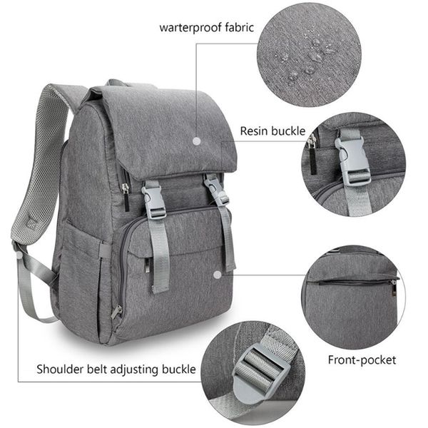 new diaper bag waterproof oxford large capacity travel backpack maternity baby bag backpack for mom & dad with usb charge 201125
new diaper bag waterproof oxford large capacity travel backpack maternity baby bag backpack for mom & dad with usb charge 201125