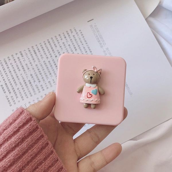 cute bear square contact lens case ins small fresh contact lens case travel glasses as gift care box, Silver
cute bear square contact lens case ins small fresh contact lens case travel glasses as gift care box, Silver