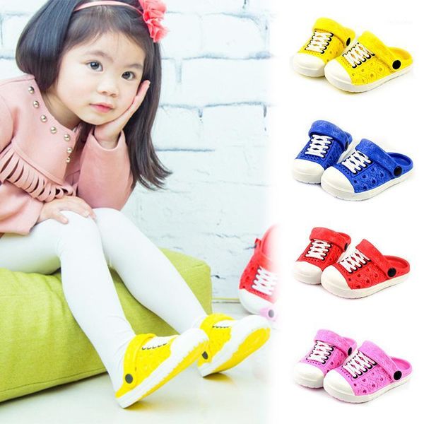 1 pair children kids slippers sandals anti-slip breathable for summer beach new design1, Black;grey
1 pair children kids slippers sandals anti-slip breathable for summer beach new design1, Black;grey
