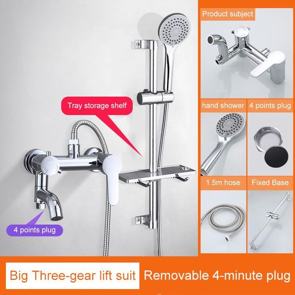 ellen bathroom shower faucets bath shower set with bidet spray bathtub faucet cold water mixer wall mounted elb5039 bbymep lipper
ellen bathroom shower faucets bath shower set with bidet spray bathtub faucet cold water mixer wall mounted elb5039 bbymep lipper