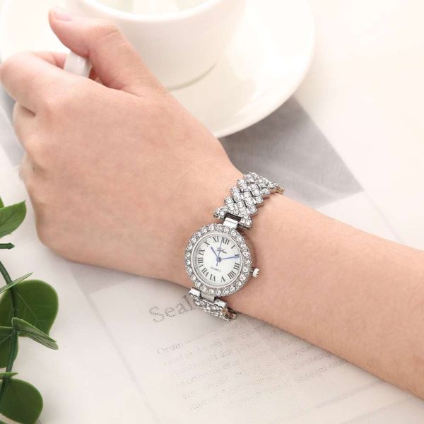 new fashion small fragrance full 2020 diamond bracelet watch simple roman scale elegant lady luxury watch, Slivery;brown
new fashion small fragrance full 2020 diamond bracelet watch simple roman scale elegant lady luxury watch, Slivery;brown
