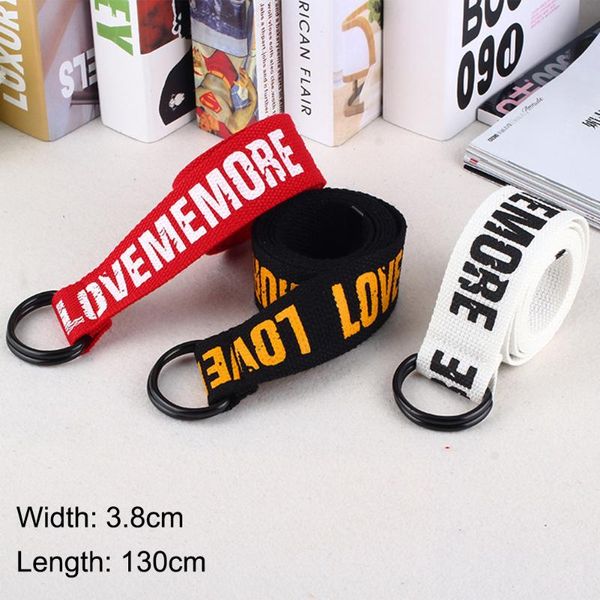 love me больше ремни женщины harajuku пояс red letter printed мужская мода double d ring canvas strap женский длинные джинсы, Black;brown
love me больше ремни женщины harajuku пояс red letter printed мужская мода double d ring canvas strap женский длинные джинсы, Black;brown