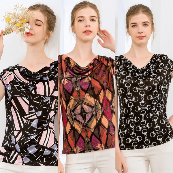 9ytph summer new silk short sleeve opcoatwomen's t-shirt mulberry with small sleeve of bottom-up shirt and printed silk knitted f, White
9ytph summer new silk short sleeve opcoatwomen's t-shirt mulberry with small sleeve of bottom-up shirt and printed silk knitted f, White