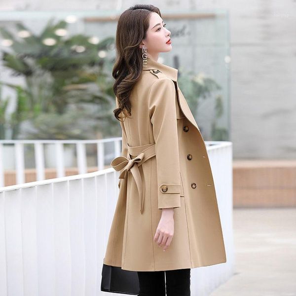 windbreaker outerwear 2020 new fashion style spring women's clothing chic double breasted classic jacket for office lady r3291, Tan;black
windbreaker outerwear 2020 new fashion style spring women's clothing chic double breasted classic jacket for office lady r3291, Tan;black