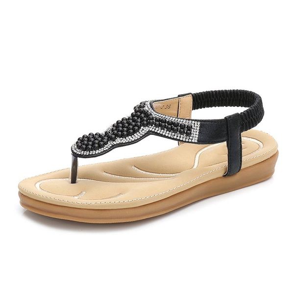 2020 2020 women's new flat sandals beautiful style pomegranate fashion comfortable beach shoes more vv2r, Black
2020 2020 women's new flat sandals beautiful style pomegranate fashion comfortable beach shoes more vv2r, Black