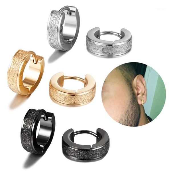1 pc Cute Hoop Earrings 316L Stainless Steel Circle Huggie Ear Hoops for Women Men Matte Ear Ring Bone Buckle Clip Earrings1, Golden;silver
1 pc Cute Hoop Earrings 316L Stainless Steel Circle Huggie Ear Hoops for Women Men Matte Ear Ring Bone Buckle Clip Earrings1, Golden;silver