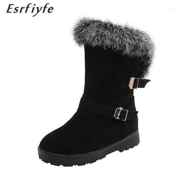 esrfiyfe 2020 new winter women casual warm fur mid-calf boots shoes women slip-on round toe snow boots shoes plus size 34-501, Black
esrfiyfe 2020 new winter women casual warm fur mid-calf boots shoes women slip-on round toe snow boots shoes plus size 34-501, Black