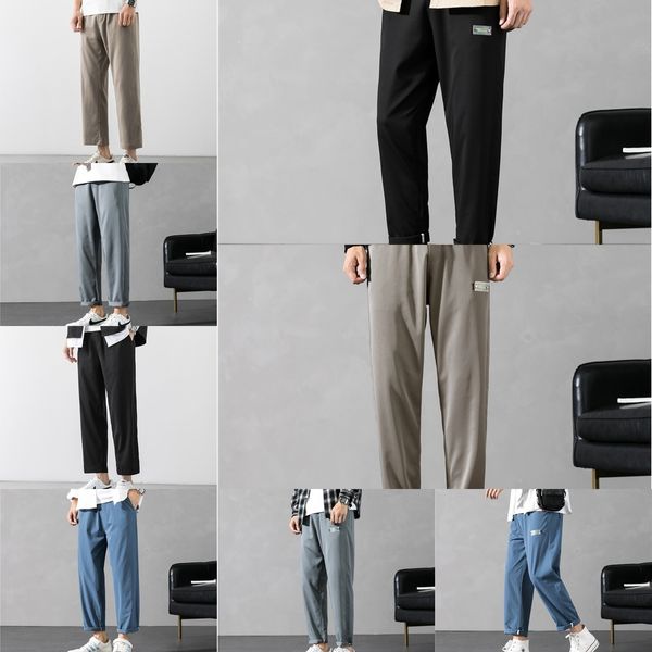 l4vyo wide summer thin ice silk casual trend straight loose men's sagging man capri leg pants wide leg pants itvgb, Blue
l4vyo wide summer thin ice silk casual trend straight loose men's sagging man capri leg pants wide leg pants itvgb, Blue