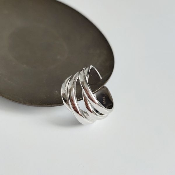 new minimalism design 925 sterling silver vintage jewelry handmade designer adjustable rings crossed open wires rings for men women
new minimalism design 925 sterling silver vintage jewelry handmade designer adjustable rings crossed open wires rings for men women