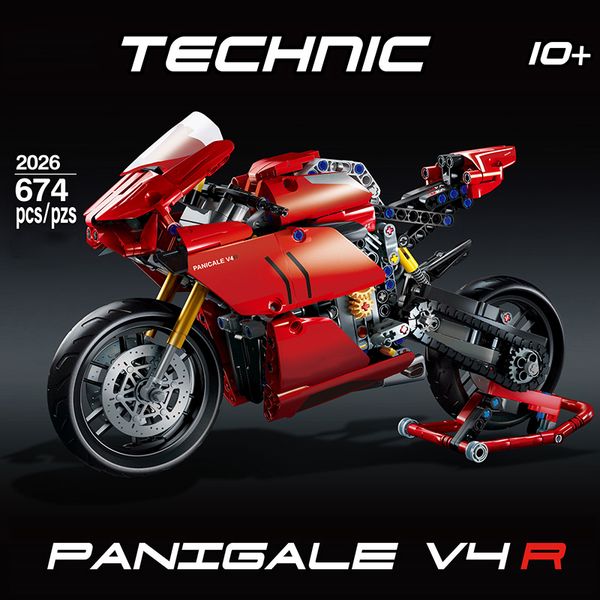 2020 new technic ducatis panigale v4 motorcycle toy compatible 42107 building blocks motorbike model toys for kids child gift 1008
2020 new technic ducatis panigale v4 motorcycle toy compatible 42107 building blocks motorbike model toys for kids child gift 1008